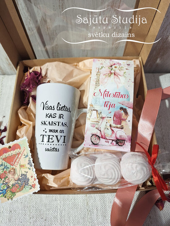 Dāvanu komplekts ar Lattes krūzi